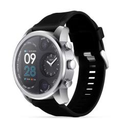 T3 Dual Display Smart Watch For Men IP68 Waterproof Fitness Bracelet 15 Days Standby Business Smartwatch Activity Tracker Black