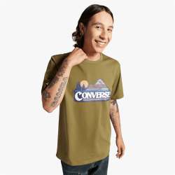 Converse Men&apos S Ochre T-Shirt