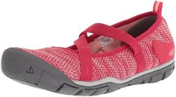 Keen Women's Hush Knit Mj Cnx Mary Jane Flat Barberry teaberry 6.5 M Us