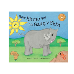 How The Rhino Got His Baggy Skin - Stickerbook By Andrea Florens