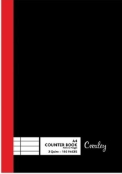 Croxley Jd161 2-quire 192 Page A4 F&m Counter Book 60 Pack