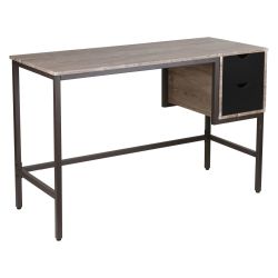 Everfurn Rampart Desk With Two Drawers