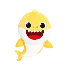 Baby Shark Plush English Singing Toy Yellow - Baby Shark Toys