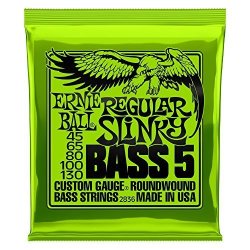 Ernie Ball 5-STRING Regular Slinky Nickel Wound Bass Set .045 - .130