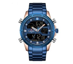 9138 Mens Analog digital Watch - Blue