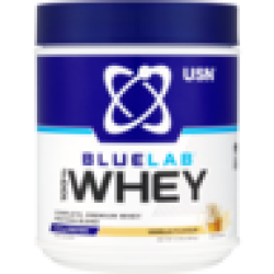 Blue Lab Vanilla Flavoured 100% Whey Premium Protein 454G