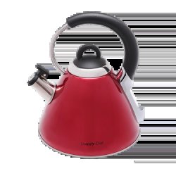 Snappy Chef 2.2LITRE Red Whistling Kettle