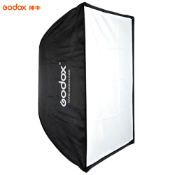 Godox 50 X 70cm Portable Reflector Umbrella Studio Softbox For Speedlight Flash Light