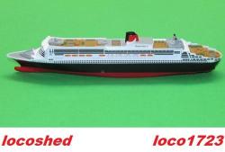 Queen Mary 2 Cruiseliner Model 1in1400 Scale 240 Mm Long Sikusuper New+boxed Loco1723