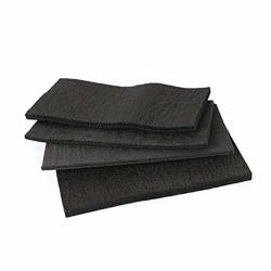 Sofialxc Carbon Graphite Felt High Temp Welding Protective Blanket-thick 3MMX100X100MM