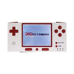 Digi Retroboy Gba Handheld Console Game Boy Advance Portable Video Games  Console Supports Gba Games Multiplayer Tv-out Red