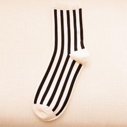2016 Spring autumn Mens Vertical Stripes Hit Color Fashion Business Cotton Long Socks - Style 3