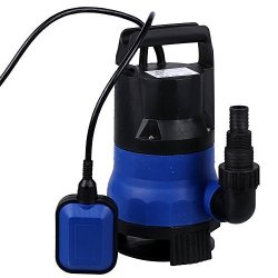 Homdox 1 2 Hp Submersible Sump Pump 400W Dirty Clean Water Pump 2115GPH W 15FT Cable And Float Switch