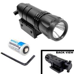 Nc Star Tactical Flashlight Torch With Weaver Mount Made In Usa