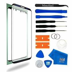 MMOBIEL Front Glass Replacement Compatible With Samsung Galaxy S8 Plus G955 6.2 Inch Black Display Incl Tool Kit
