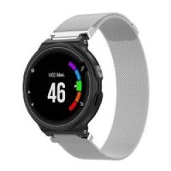 Milanese Loop For Garmin Forerunner 235 Size:m l - Silver