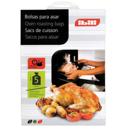 Ibili Clasica Pack Of 5 Large Oven Roasting Bags