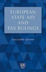 European State Aid And Tax Rulings Hardcover