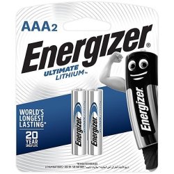 Energizer XL92BP2 1.5V Lithium Aaa Battery Card 2