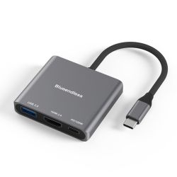 - USB C To USB3.0 + HDMI + PD100W Hub