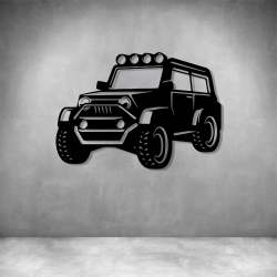 Jeep Off Road - Matt Gold L 800 X H 800MM