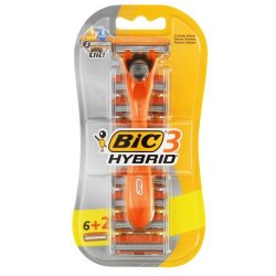 BIC Easy Razor Handle & 8 Cartridges