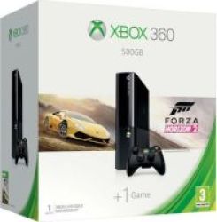 Microsoft Xbox 360 Console With Forza Horizon 2 Download Code 500gb