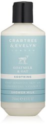 Crabtree & Evelyn Goatmilk & Oat Shower Milk 8.5 Fl. Oz.