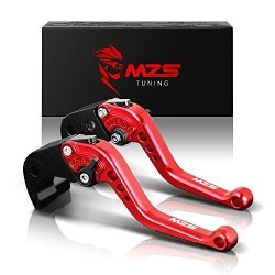Mzs Short Brake Clutch Levers For Ducati 899 Panigale 2014-2015 1199 Panigale s tricolor 2012-2015 1299 Panigale s r 2015-2017 Diavel carbon xdiavel s 2016 Monster 1200 S 2014-2015 Red