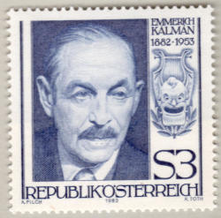 Austria 1982 Unmounted Mint Sg 1947 Emmerich Kalman Composer