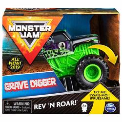Monster Jam Official Grave Digger Rev N Roar Monster Truck 1: 43 Scale