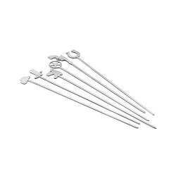 Outset QS79 Lone Star Skewers Stainless Steel Set Of 6