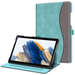 FINTIE Case For Samsung Galaxy Tab A8 10.5 Inch 2022 Model SM-X200 X205 - Multi-angle Viewing Folio Stand Cover With Pocket Auto Wake sleep Denim