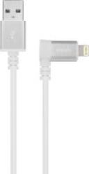 Moshi USB Type-a To Angled Lightning Cable 1.5M White