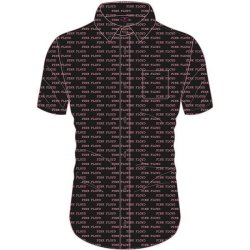 Pink Floyd - Courier Pattern Unisex Shirt - Black Large