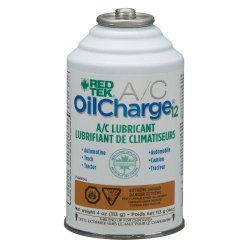 Red Tek OILCHARGE12 A c Universal Refrigeration Oil 4 Oz. Can - Case Of 12