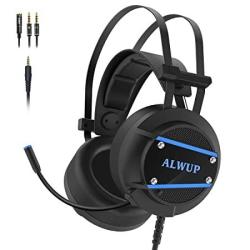 Alwup A9 Xbox One Headset PS4 Gaming Headset With MIC PC Game Headphones With Microphone For Gamer Playstation 4 Xbox 1 S & X
