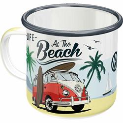 Nostalgic-Art 43218 Enamel Mug Vw Bulli Beach