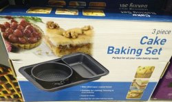 3piece Cake Baking Set