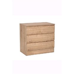 3 Drawer Moxico Chest Of Drawers Oak