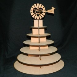 Ferrero Rocher Stand With Personalized Windmill Topper