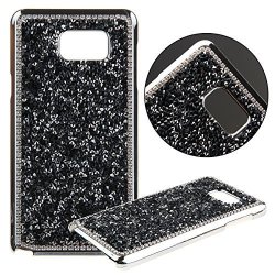 Galaxy Note 5 Case Galaxy Note 5 Hard Back Case Uzzo Samsung Galaxy Note 5 Luxury Bling Crystal Studded Rhinestone Hard Case Cover For