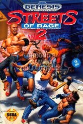 Cgc Huge Poster - Streets Of Rage 2 - Sega Genesis - SEG016 16" X 24" 41CM X 61CM