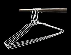 TIMMY Wire Hangers 30 Pack Stainless Steel Strong Metal Wire Hangers  Clothes 16.5 Inch