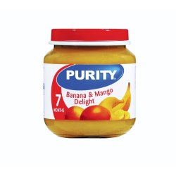 Purity - 2ND Foods Apple & Yoghurt 125ML Banana & Mango