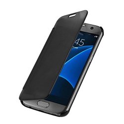 Galaxy S7 Edge Case Tenworld Luxury Mirror Hard Case Cover For Samsung Galaxy S7 Edge Black