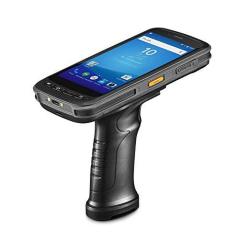 Android Handheld Data Terminal Mobile Computer With 1D & 2D PDF417 Barcode Scanner 3G 4G Wifi Bt Gps Ergonomic Pistol Grip For Warehouse Inventory