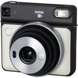 Fujifilm Instax Square SQ6 Instant Film Camera - Produces Credit Card-sized Prints Selfie Mirror Macro Motor-driven Lens For Close-ups Auto Exposure With Manual Switching