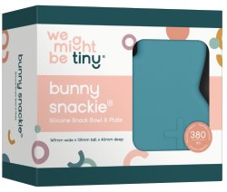Bunny Snackie Silicone Snack Box For Kids - Blue Dusk