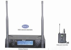 Dtech UHF-103 L+hs Single Channel Pll Lavalier headset Wireless System
